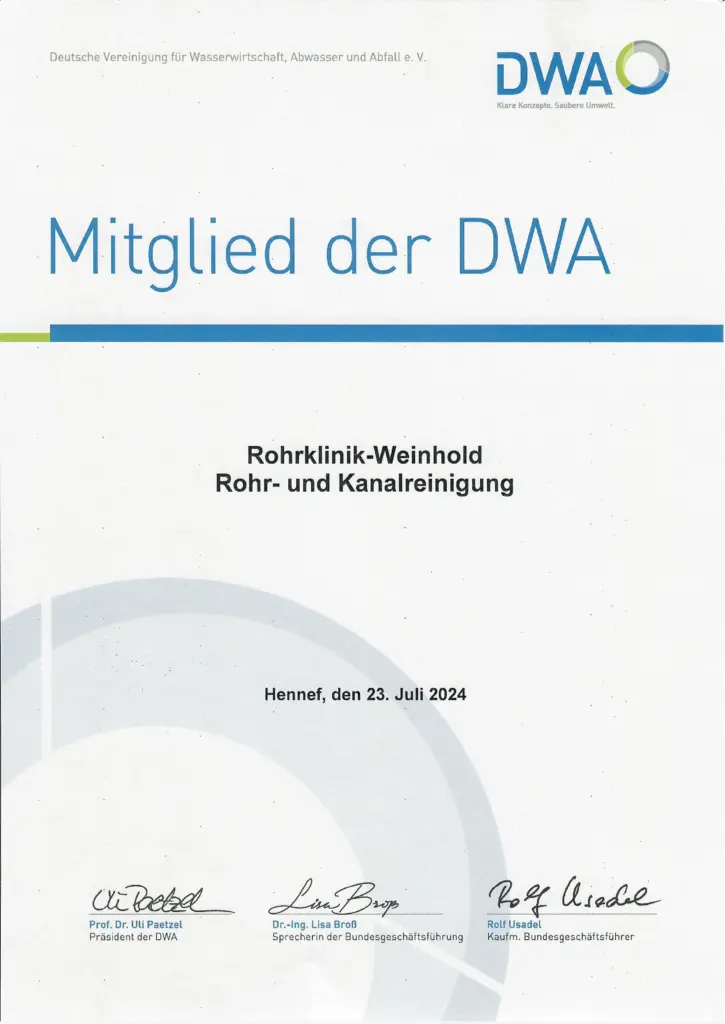 Deutsche Vereinigung für Wasserwirtschaft, Abwasser und Abfall e.V.